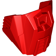 Lego Large Figure Limb Cover, Armor, Knee / Shoulder / Red