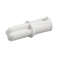 Lego Technic Axle Pin with Friction Ridges Lengthwise / White