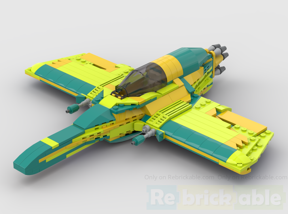 Lego Incom T-5 Sandbat (Malastare Racer)