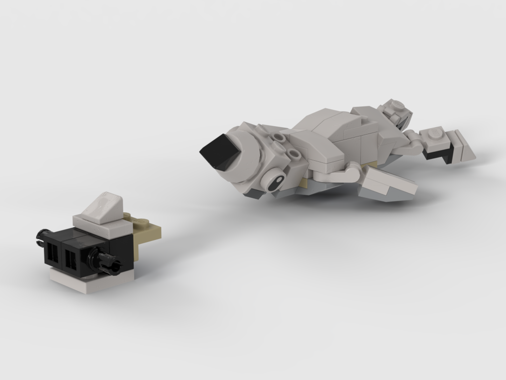 Lego 11974 - Seal chasing prey