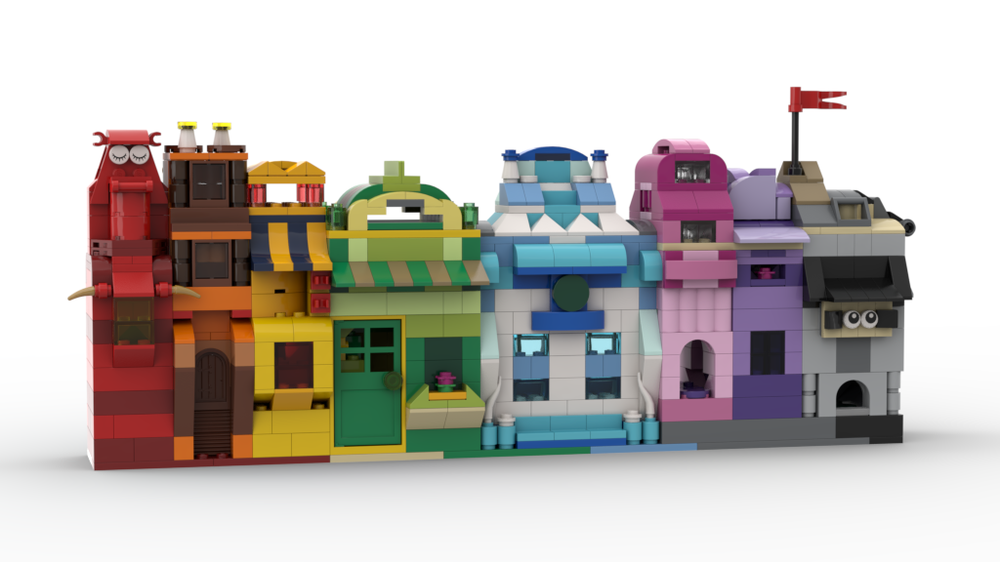 Lego 10704 Rainbow houses