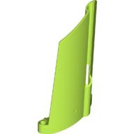 Lego Technic Panel Fairing #21 Large Long, Small Hole, Side B / Lime