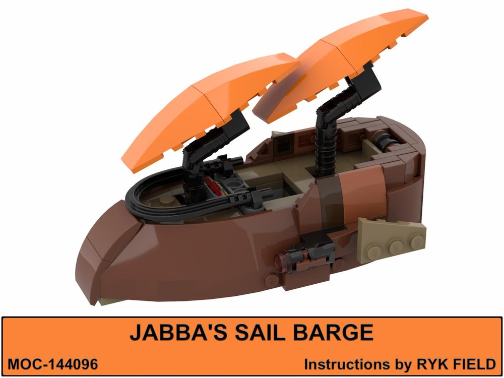 Lego Jabba's Sail Barge Microfighter