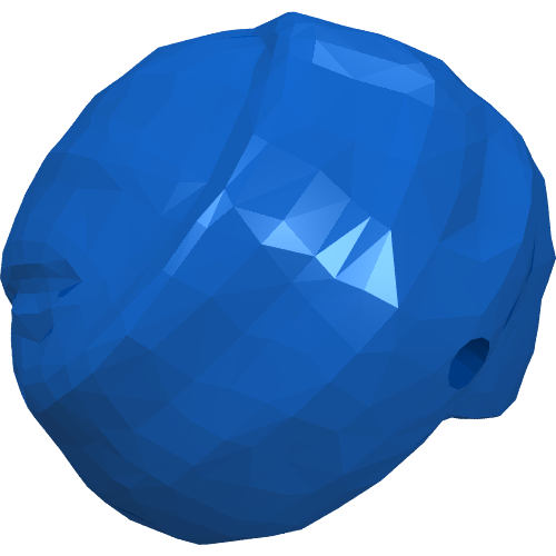 Lego Hat Turban Wrap with Hole / Blue