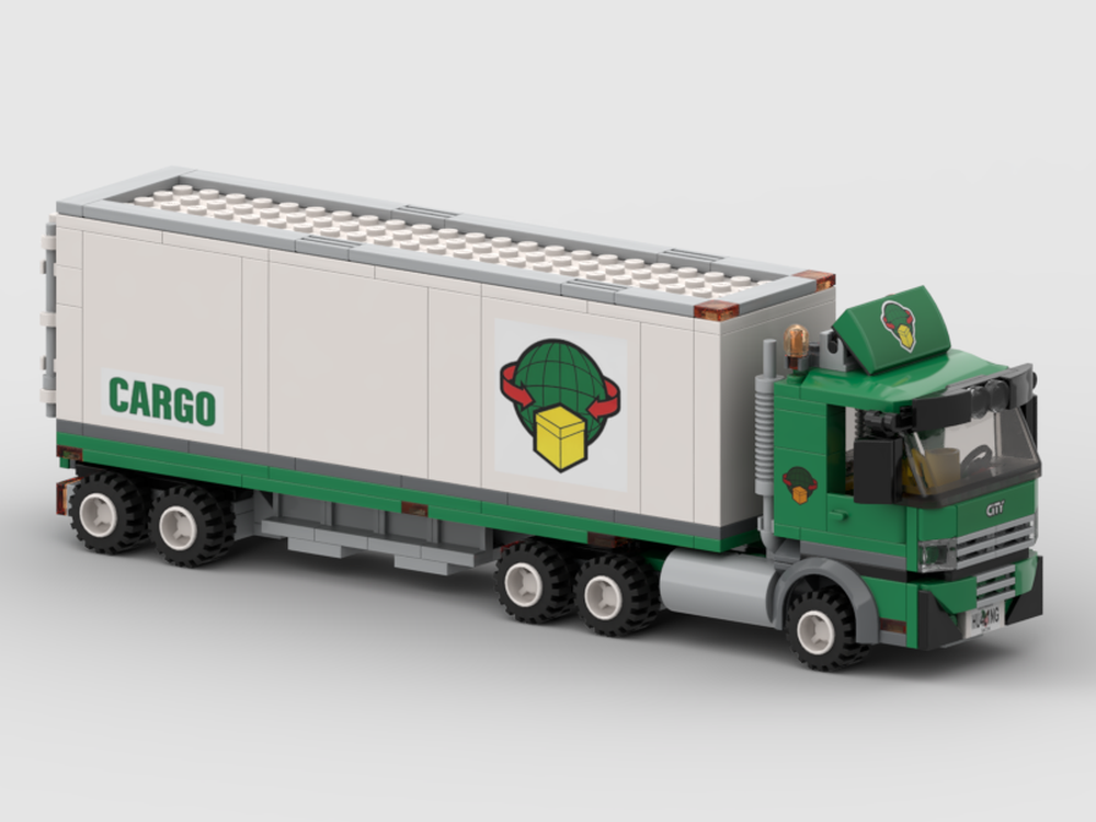 Lego Cargo Semi Truck