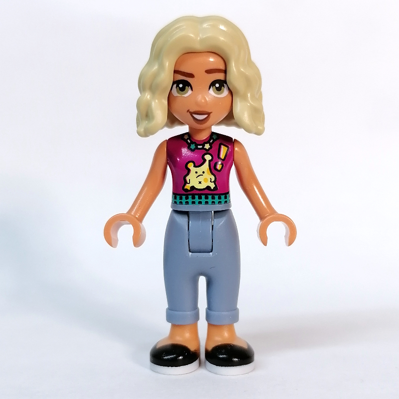 Lego Nova - Magenta Top, Sand Blue Pants