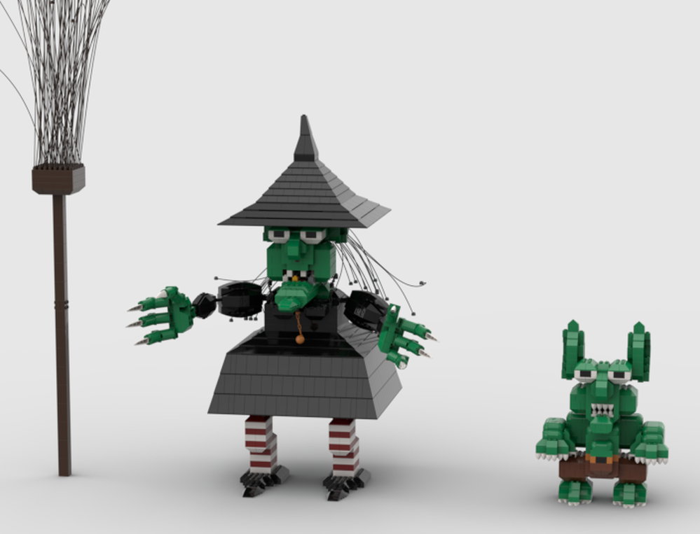 Lego Witch and Minion