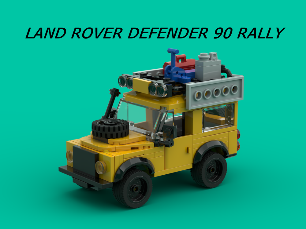 Lego Land Rover Defender 90 Rally