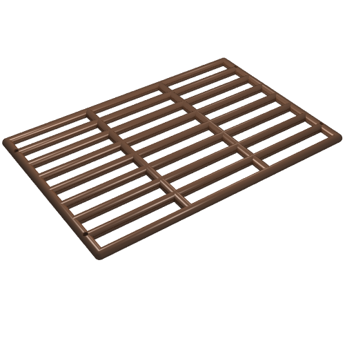 Lego Bar 9 x 13 Grille / Brown