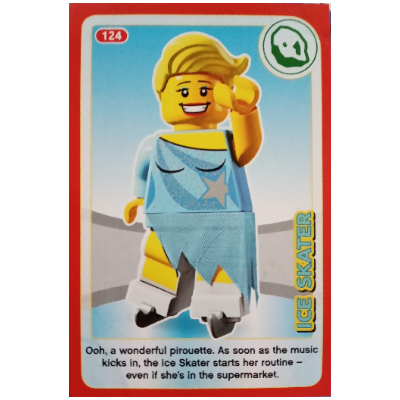 Lego Trading Card, Create the World Incredible Inventions - Ice Skater / [No Color/Any Color]