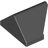 Lego Brick Sloped 45° 2 x 1 Double / Inverted with Bottom Stud Holder