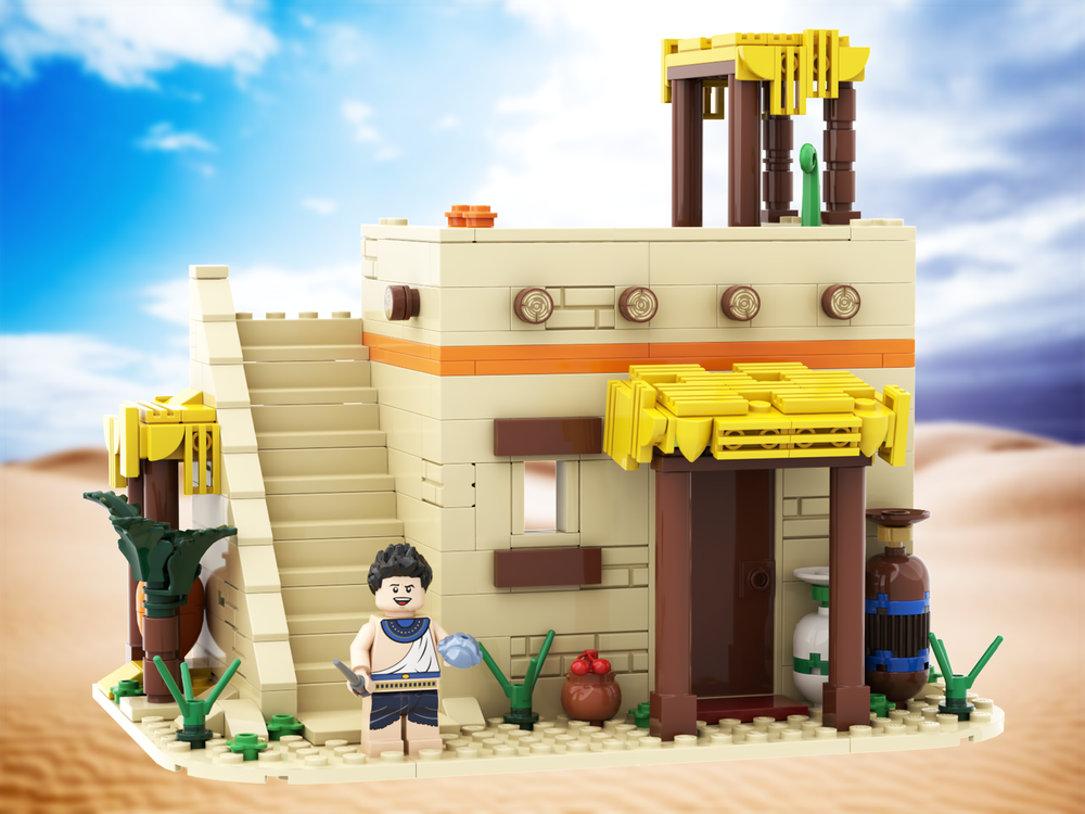 Lego Ancient Egyptian Rural House