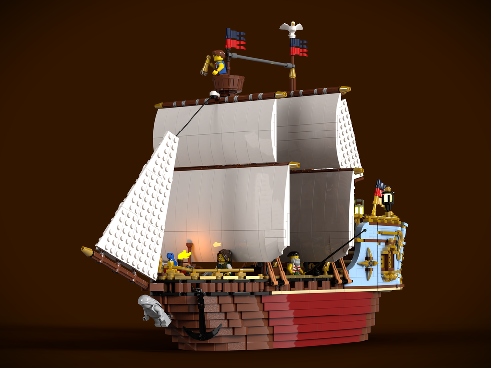 Lego Trading Ship