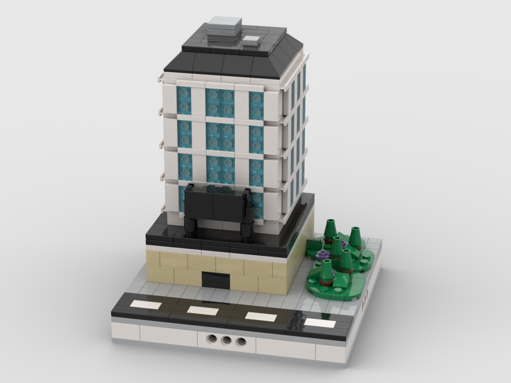 Lego Office building | for modular city