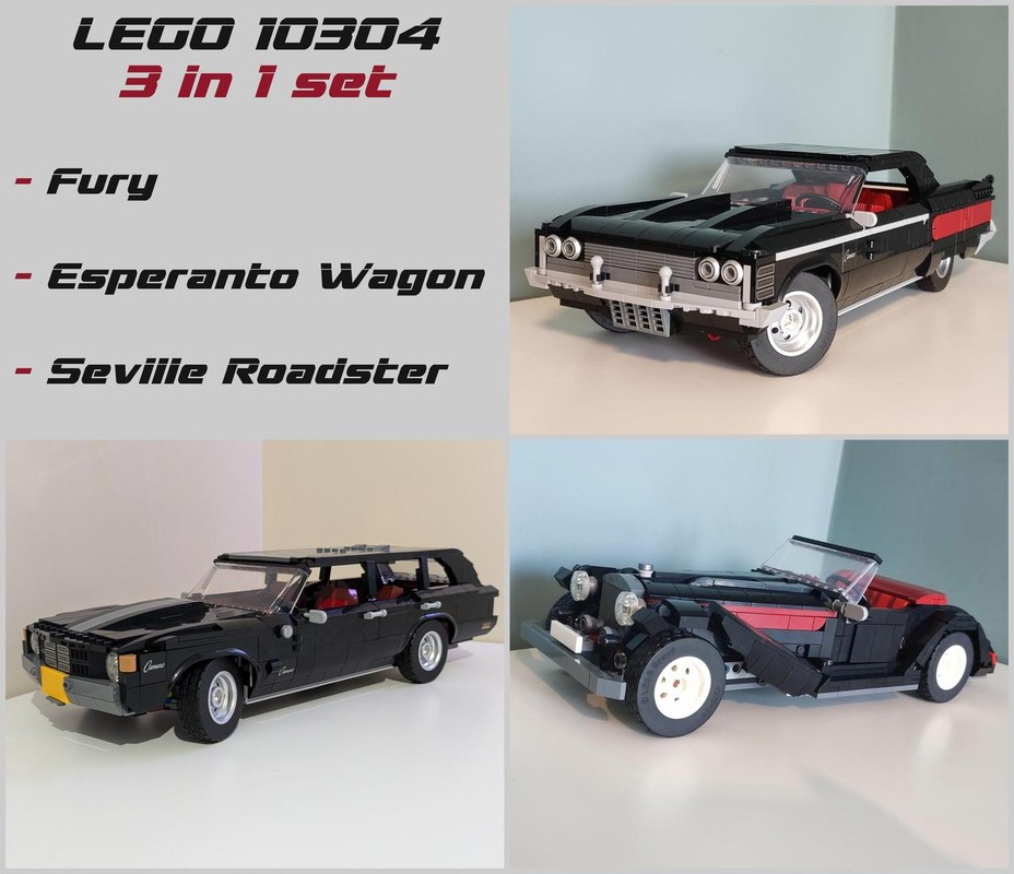 Lego 10304 3 in 1