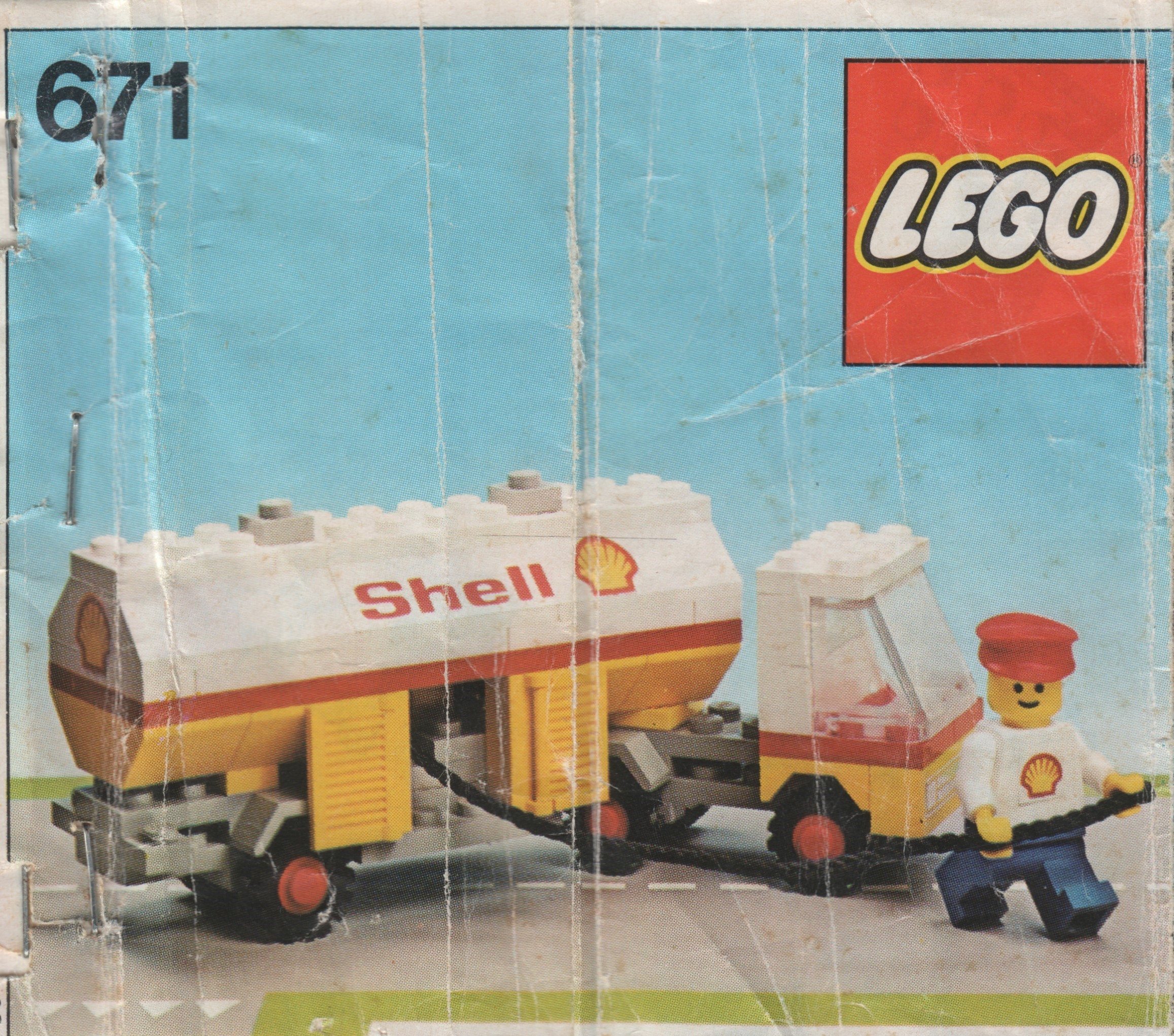 Lego Shell Fuel Tanker