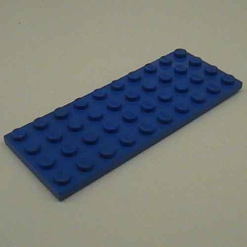 Lego Plate 4 x 10 with Groove / Black