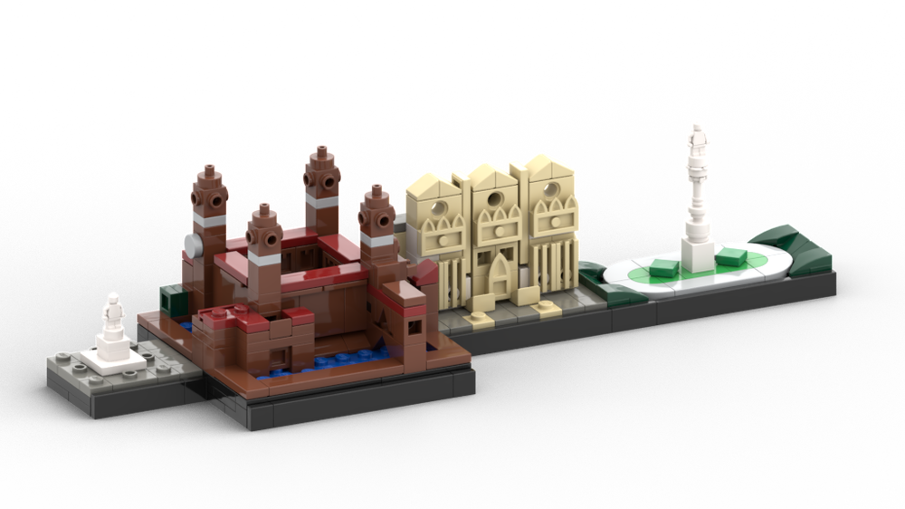 Lego Skyline Ferrara City