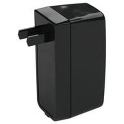 Lego USB Power Adapter Type A (No Holes in Pins) (Black)