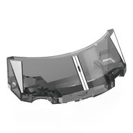 Lego Windscreen 2 x 4 Half Dome with Light Bluish Grey Cockpit Print / Trans-Black