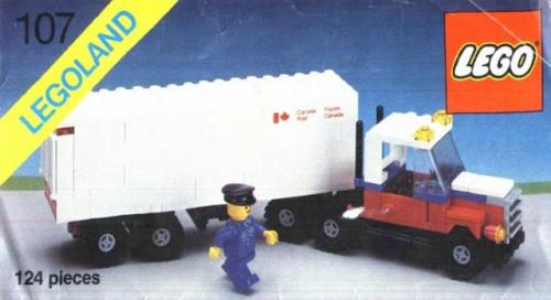 Lego Canada Post Mail Truck