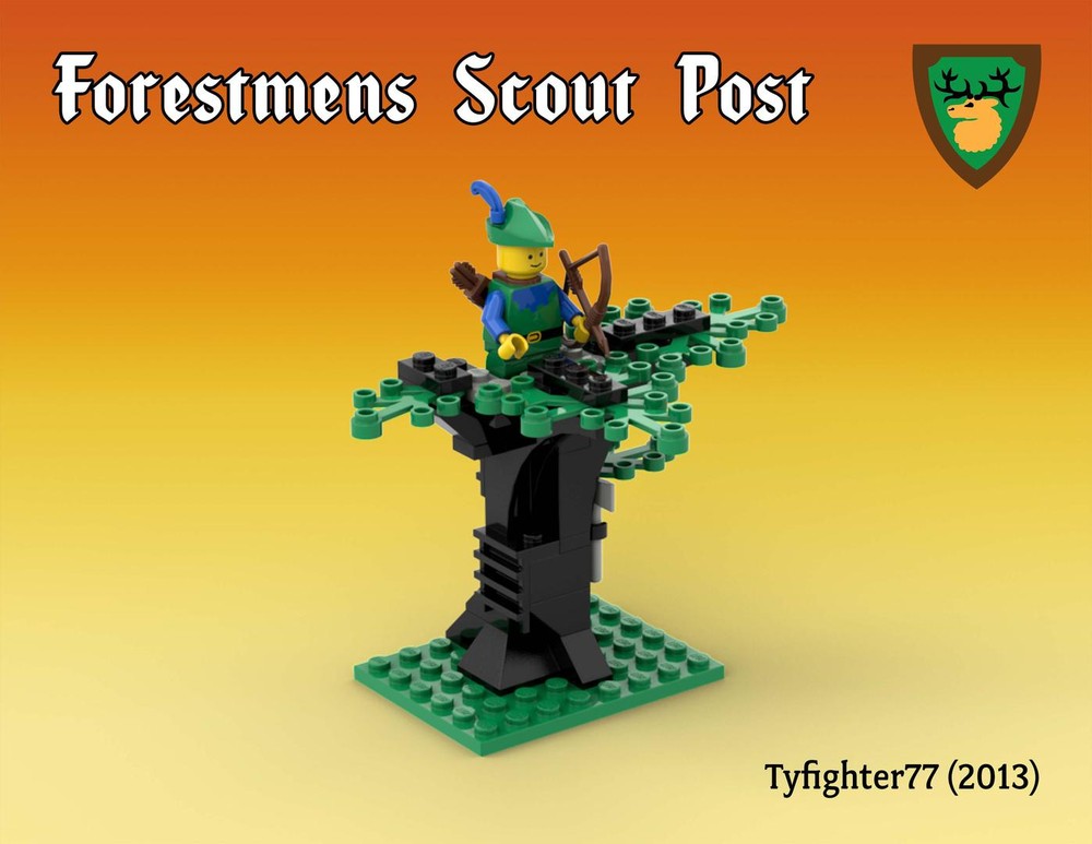 Lego Forestmens Scout Post