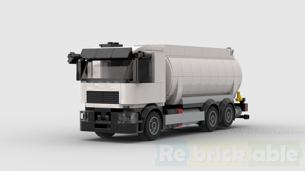 Lego 6x2 tank truck