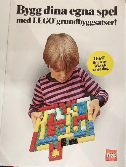Lego 1981 Large Swedish Foldout Game (93182-S)