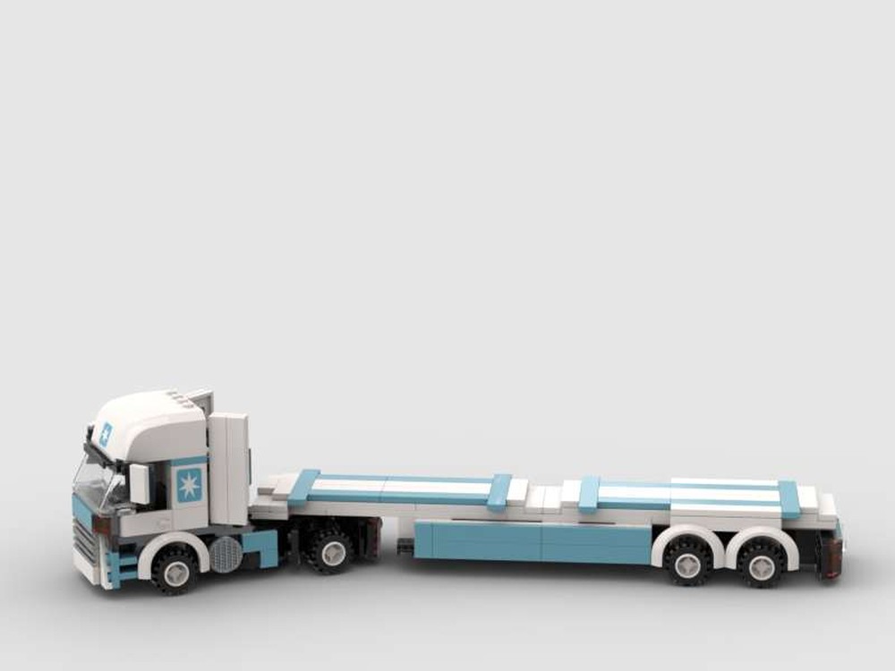 Lego Maersk container transporter
