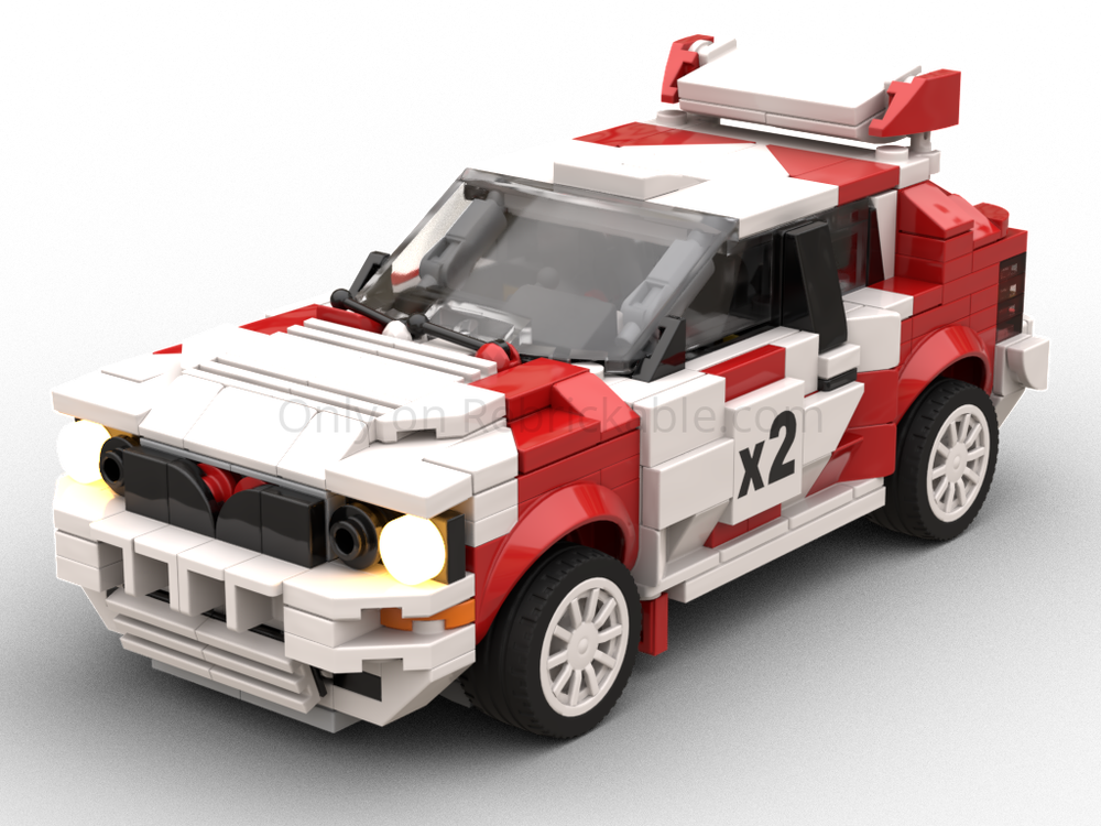 Lego Lancia Delta'93-Nocentini's PROTO Baja Hi-Fi (HF INTEGRALE series, class EVO)