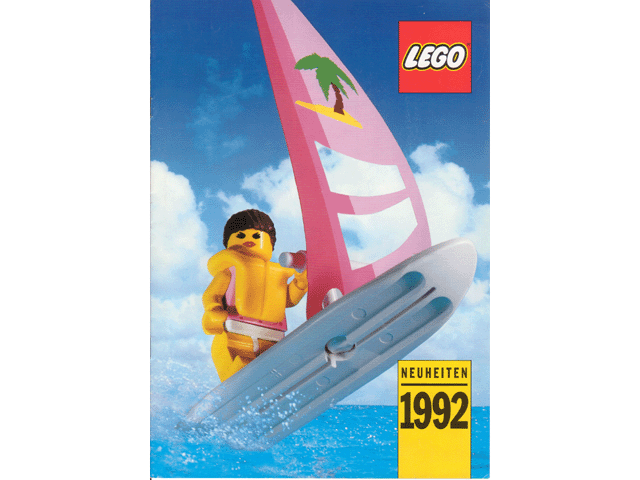 Lego 1992 Dealer Catalog Novelties (922293-D)
