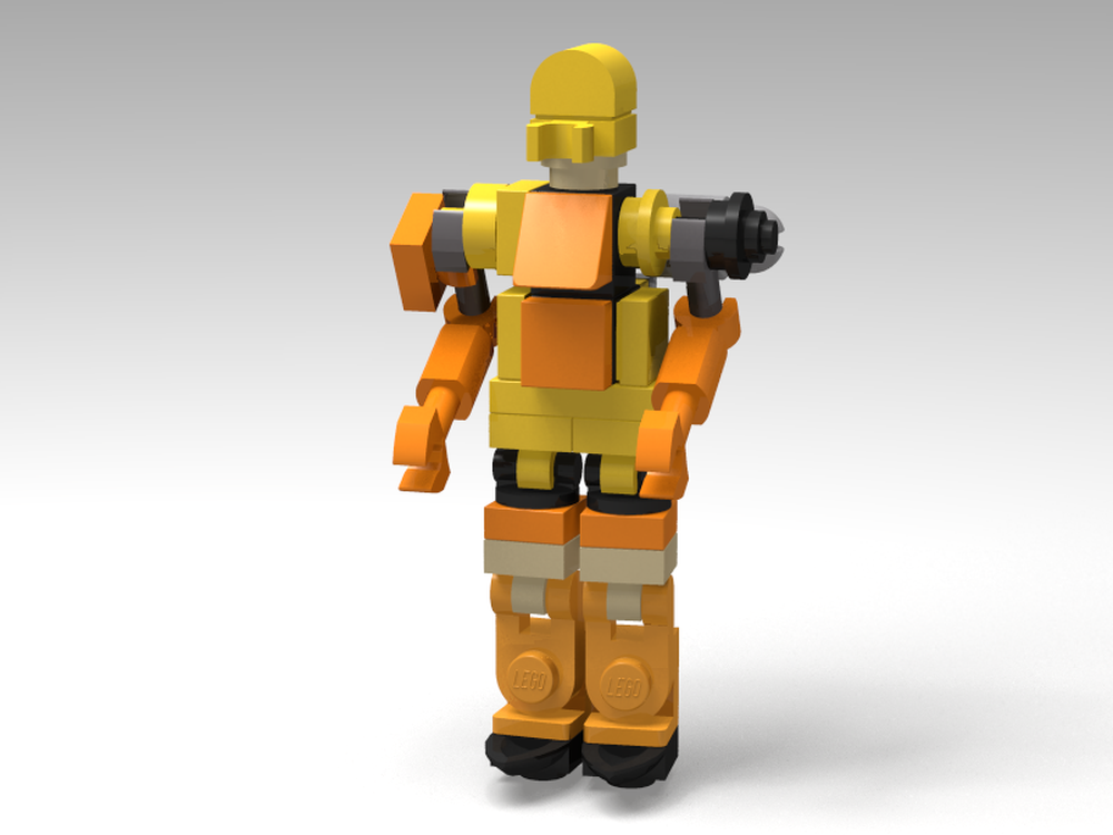 Lego Zaku I thunderbolt ver.