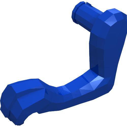 Lego Animal Body Part, Dinosaur, Raptor / Dilophosaurus Arm / Leg, Left [Plain]