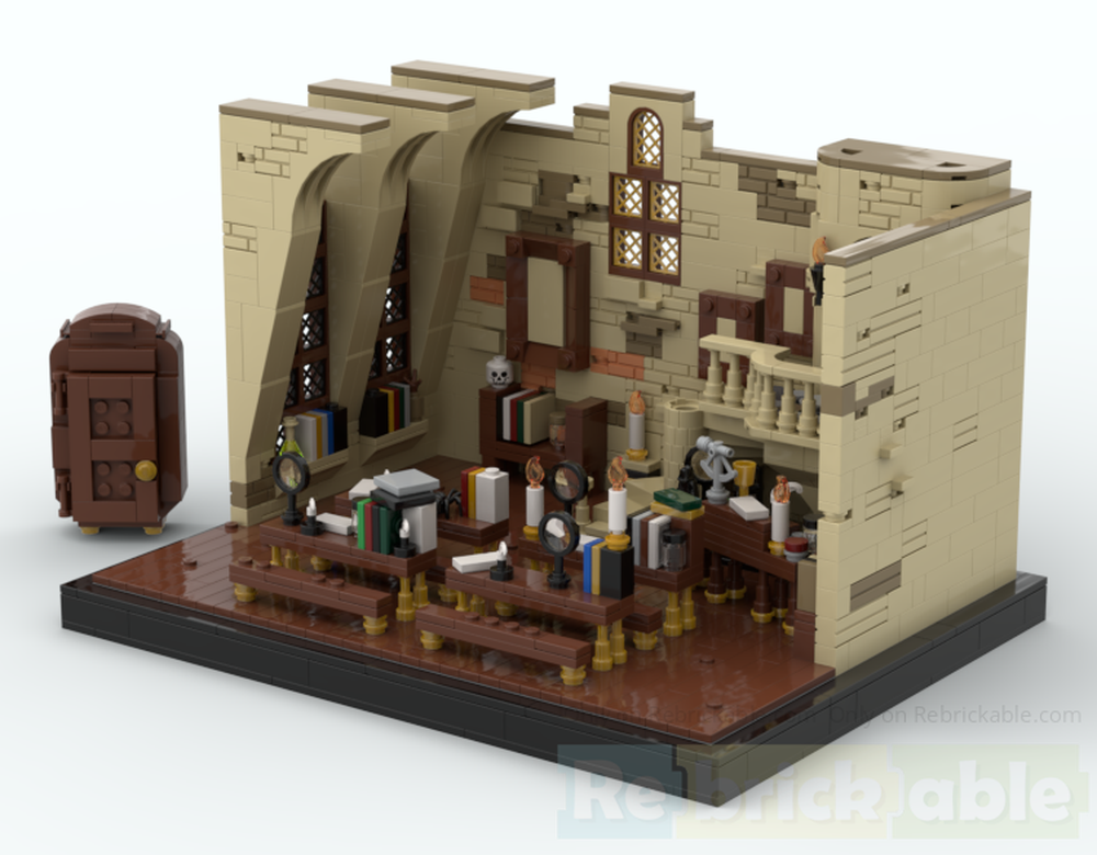 Lego The Defense Against the Dark Arts Classroom