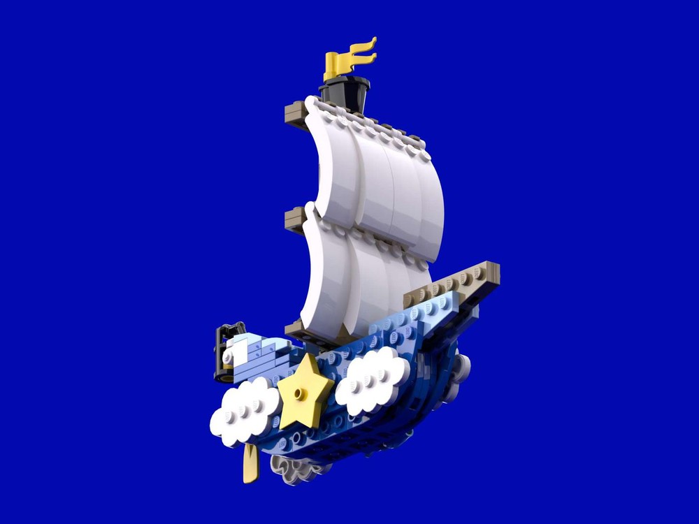 Lego The Cloud Sailing Ship - a fantasy idea