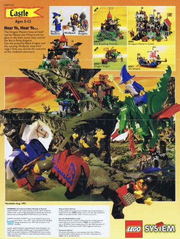 Lego 1993 Mini Castle US (114217-US)