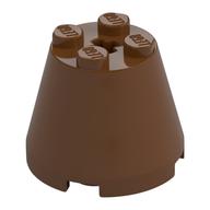 Lego Cone 3 x 3 x 2 / Reddish Brown