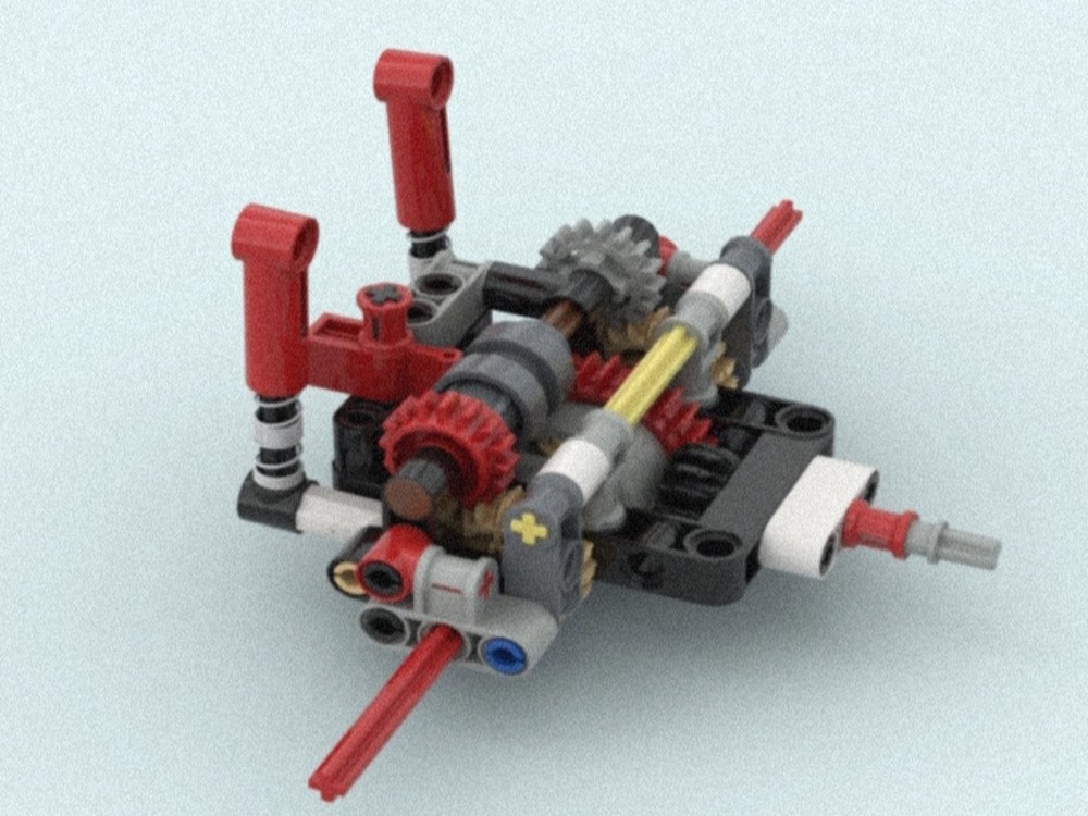 Lego Most s blokirowkoi differenchiala