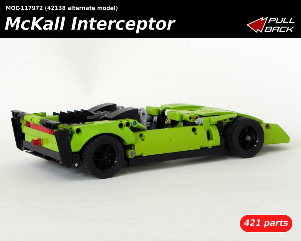 Lego 42138 alternate - McKall Interceptor