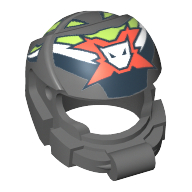 Lego Helmet Space with Team Extreme Logo Print
