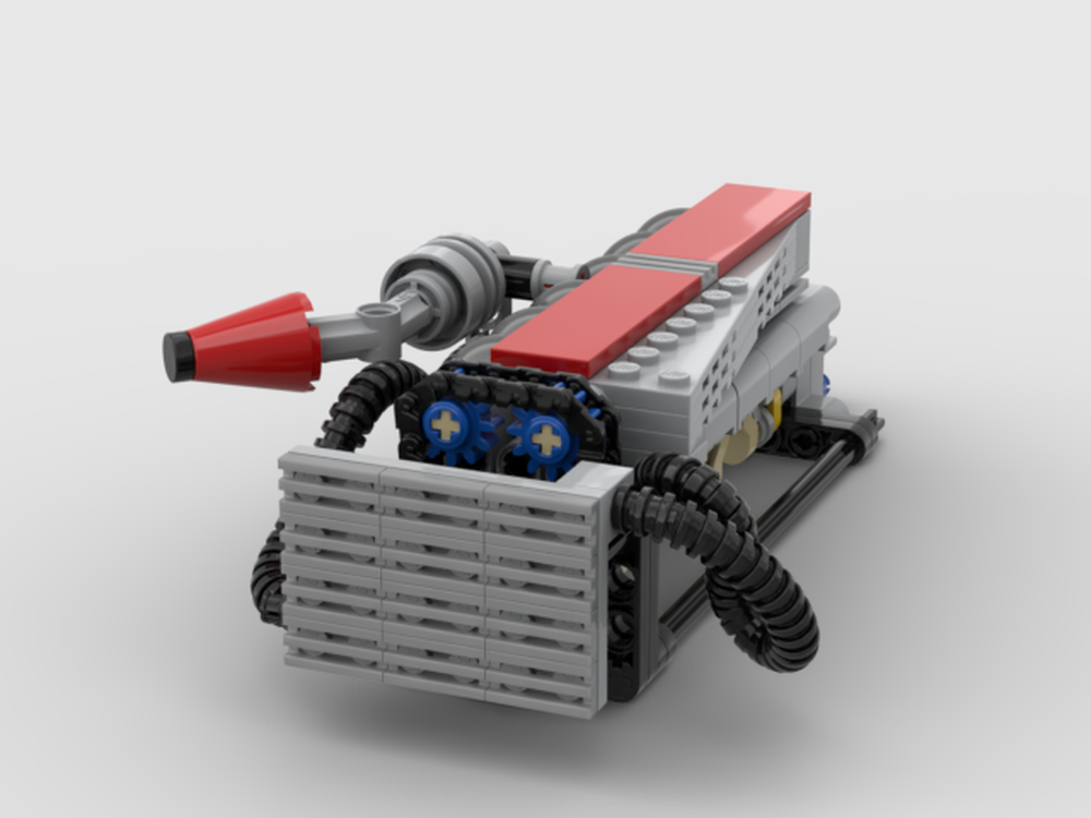 Lego 2JZ GTE single turbo