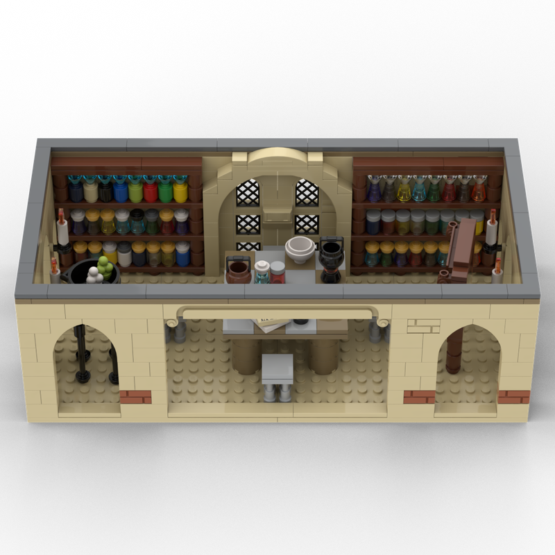 Lego HP's Potions classroom