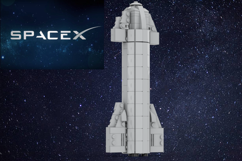 Lego starship's spaceX
