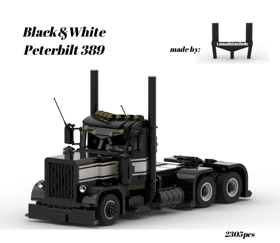 Lego Black&White Peterbilt 389