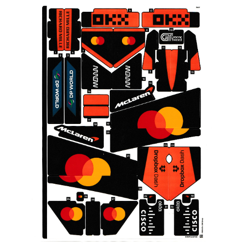 Lego Sticker Sheet 1 for Set 42228-1 / [No Color/Any Color]