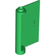 Lego Door 1 x 3 x 4 Right - Open Between Top and Bottom Hinge / Green