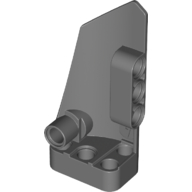 Lego Technic Panel Fairing # 4 Small Smooth Long, Side B / Dark Bluish Gray