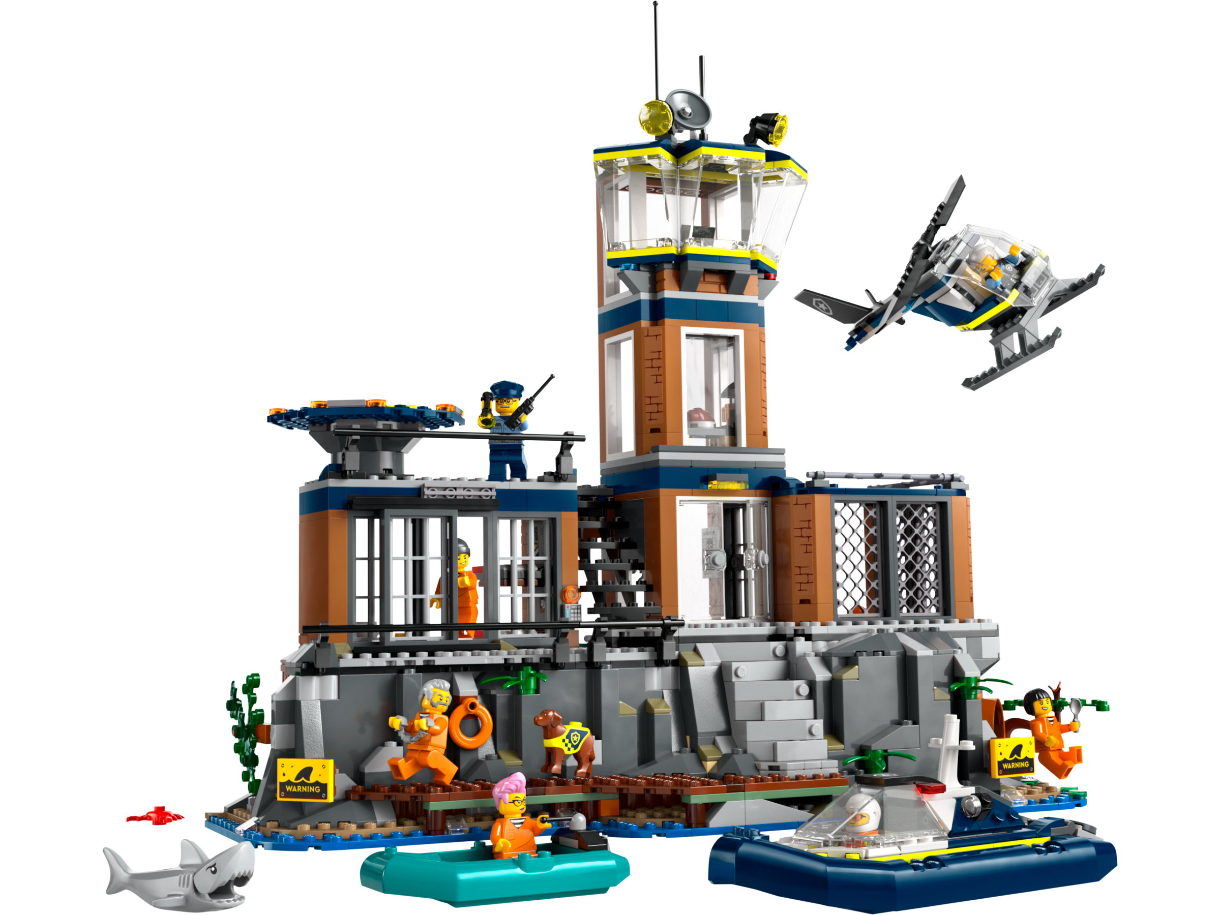 Lego Police Prison Island
