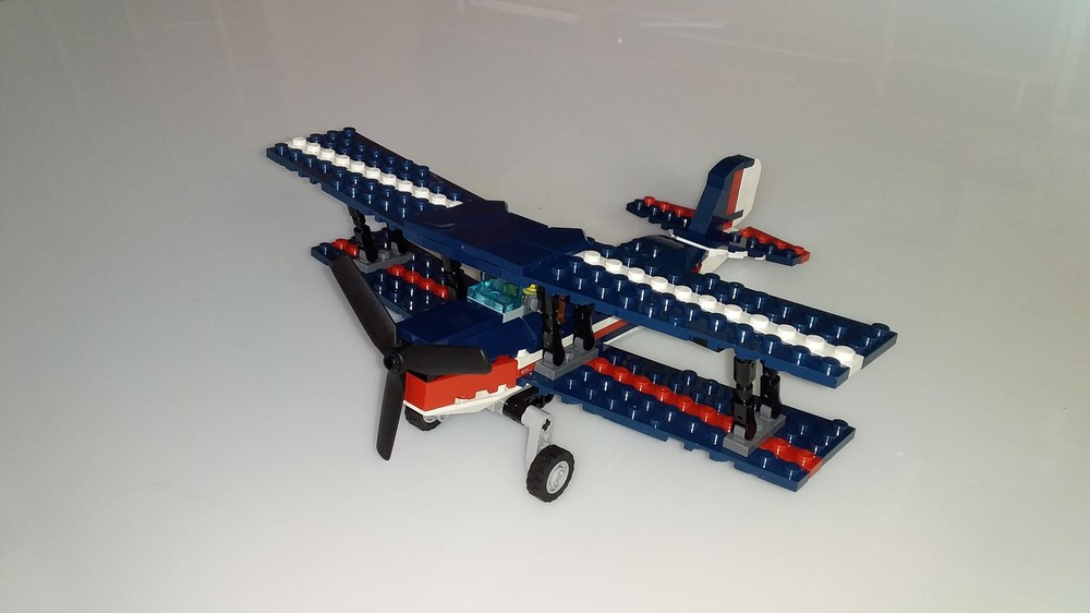 Lego Tiger Moth Biplane