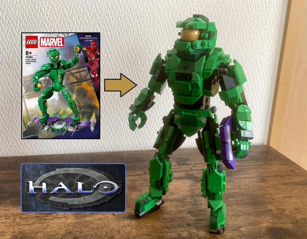 Lego Halo Master Chief 117